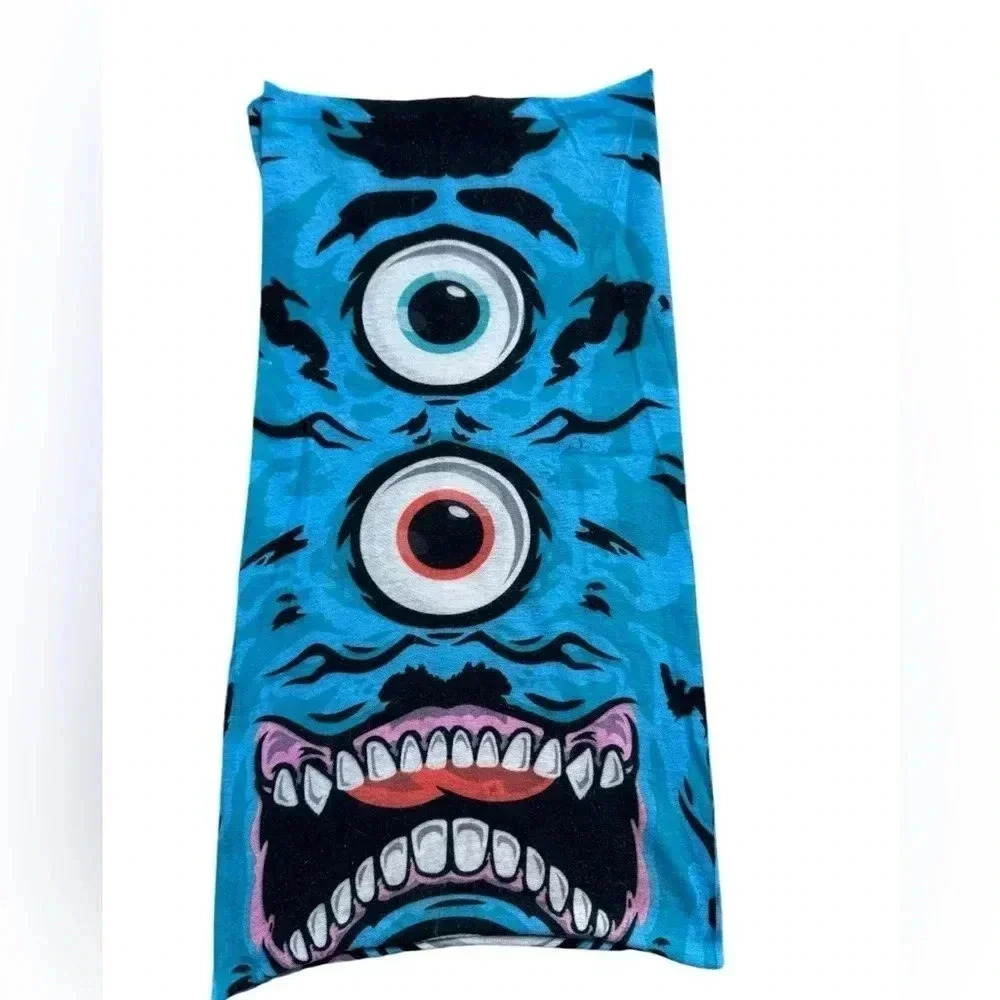 INTO THE AM monster seamless bandana - festival dusk mask raves face mask - Picture 2 of 5